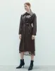 Faux Leather Belted Jacket sold by Urban Revivo