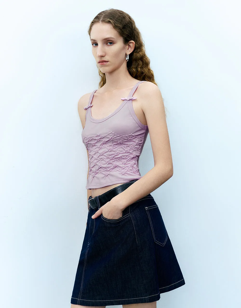 U Neck Cami Top sold by Urban Revivo product image thumbnail 3