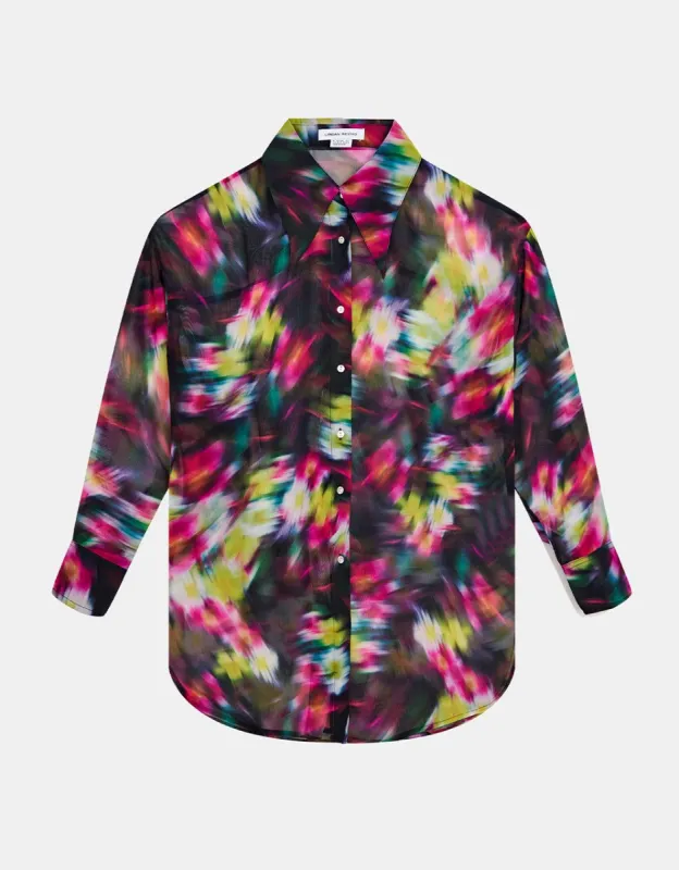 Printed Button Up Shirt sold by Urban Revivo