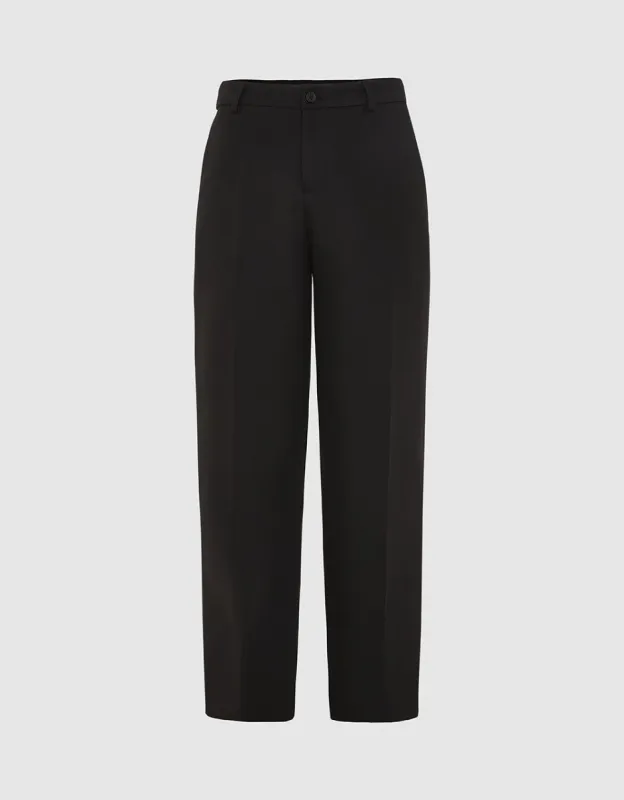 Tailored Straight Pants sold by Urban Revivo
