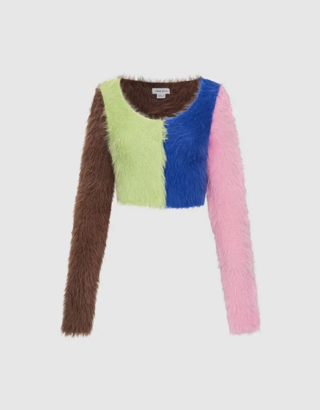 Fluffy Knitted Cardigan sold by Urban Revivo