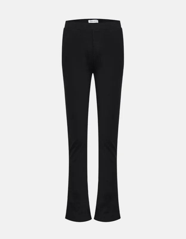 Mid Rise Skinny Flare Pants sold by Urban Revivo