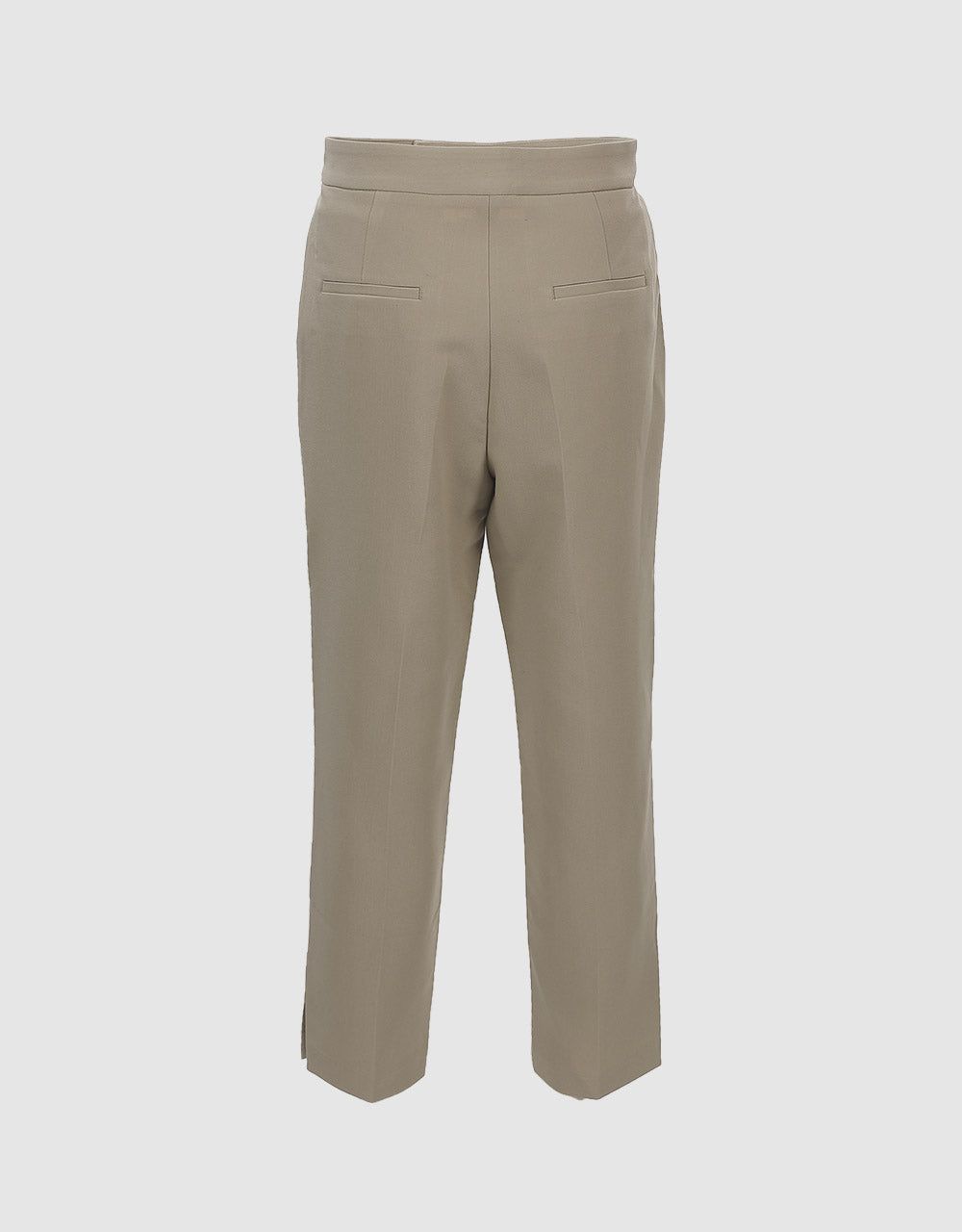 Slit Hem Cropped Baggy Pants sold by Urban Revivo product image thumbnail 4