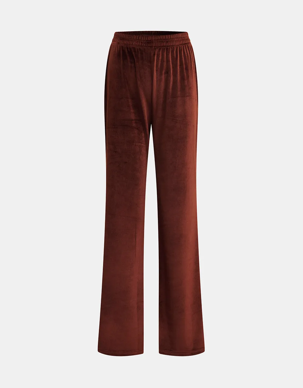 Velvet Elastic Waist Wide Leg Pants sold by Urban Revivo