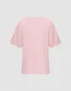 Crew Neck Straight T-Shirt sold by Urban Revivo