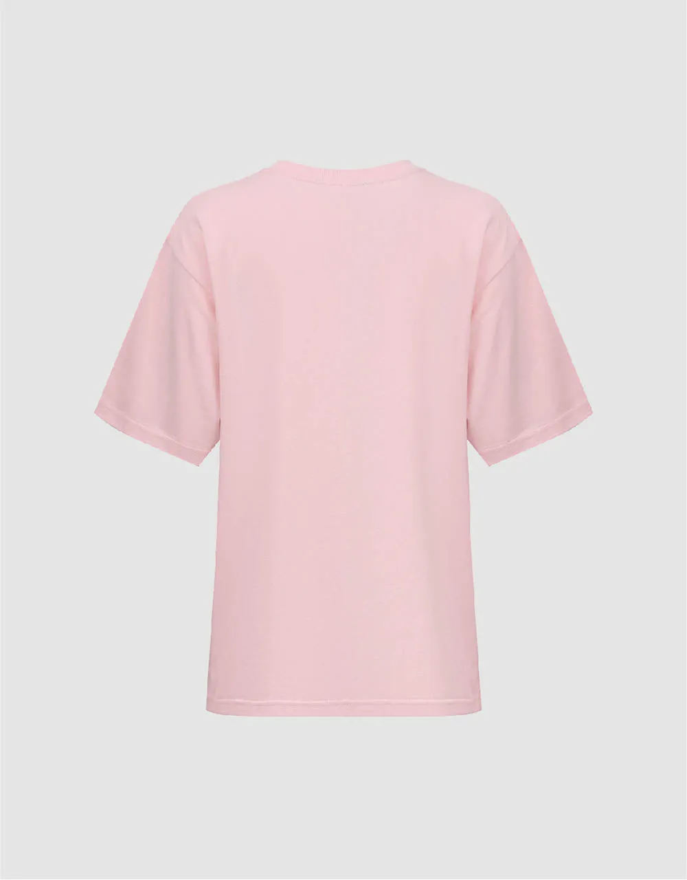 Crew Neck Straight T-Shirt sold by Urban Revivo product image thumbnail 5