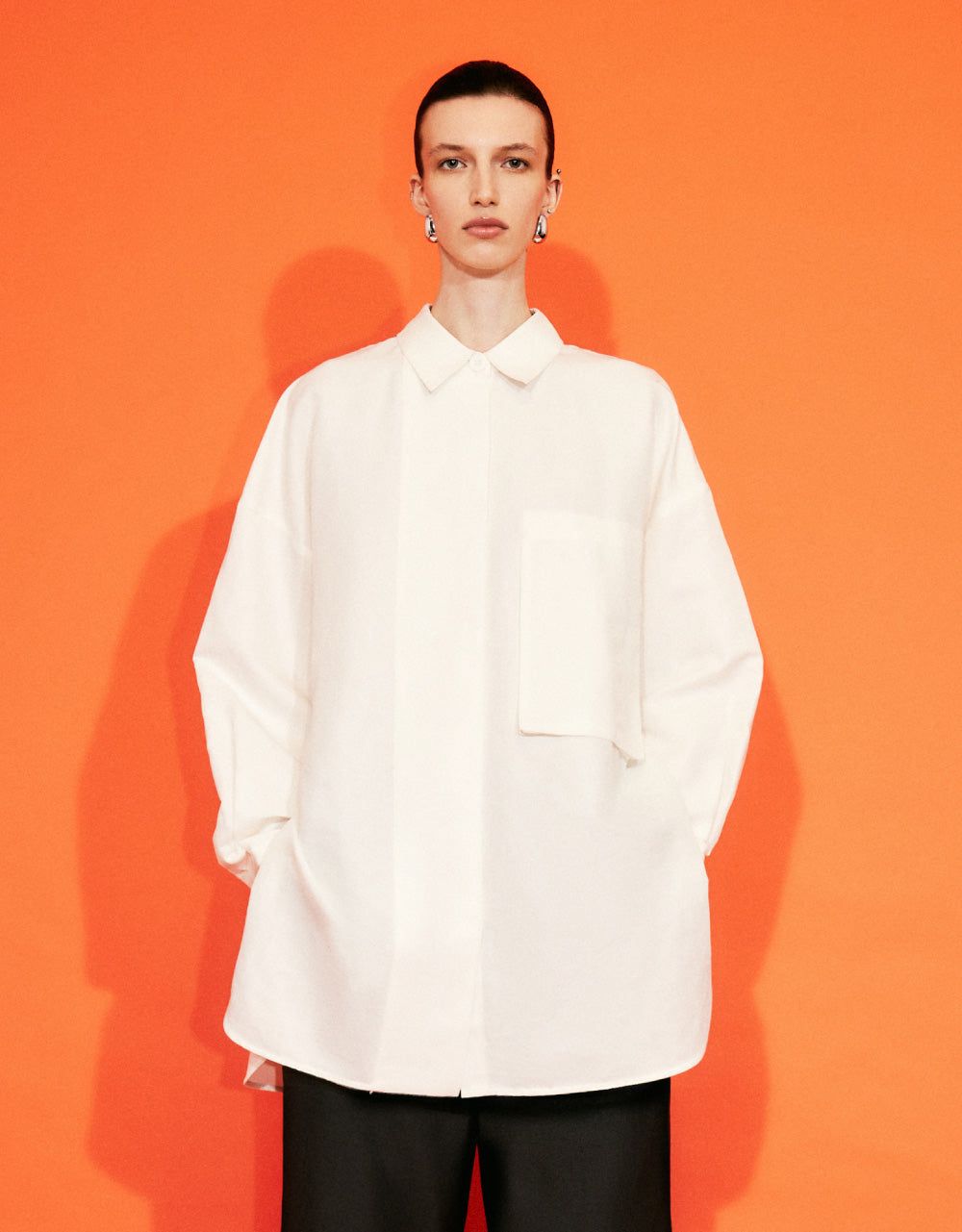 One Pocket Long Shirt sold by Urban Revivo product image thumbnail 4