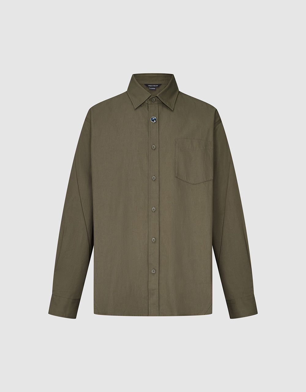 Button Up Loose Shirt sold by Urban Revivo product image thumbnail 5