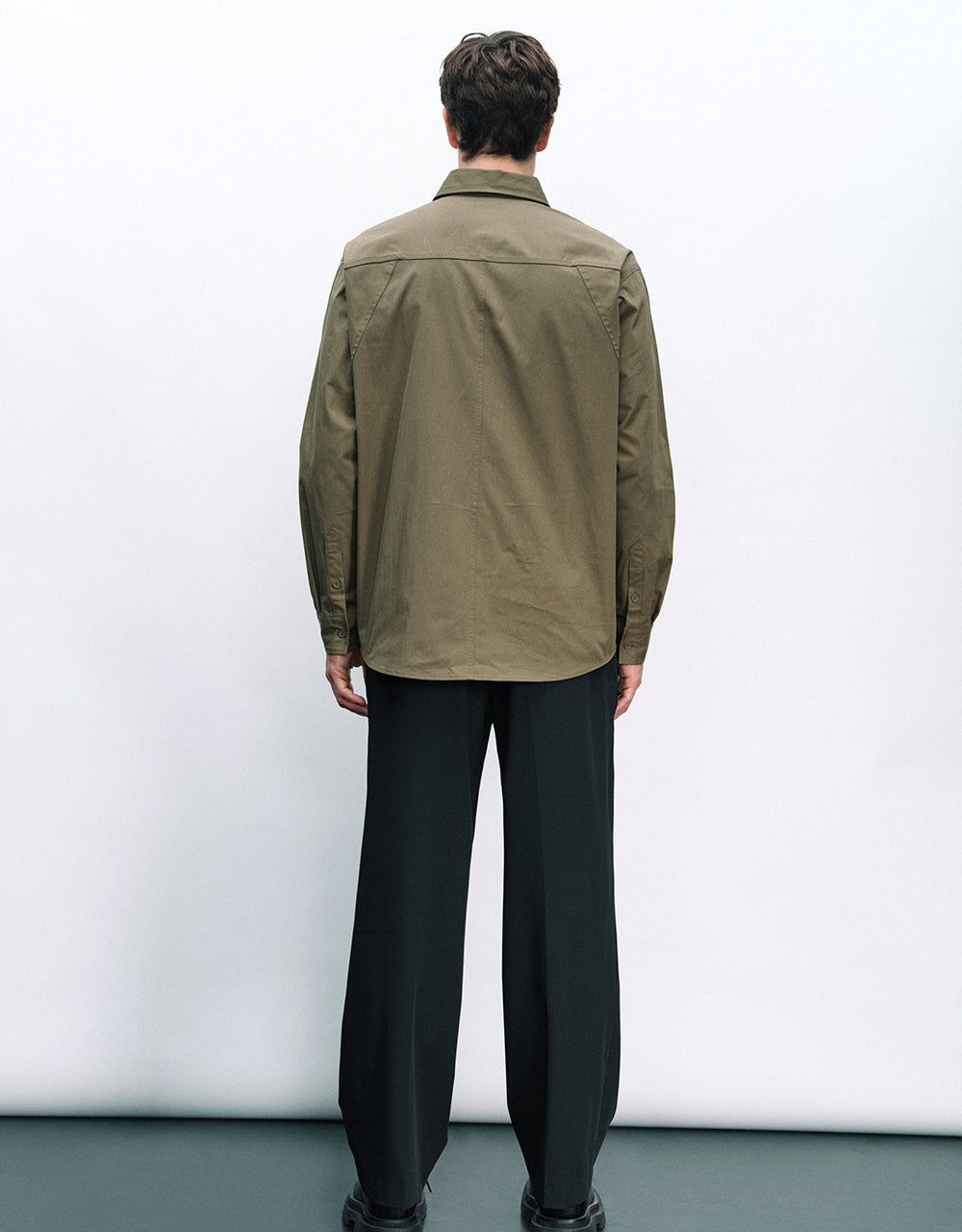 Button Up Loose Shirt sold by Urban Revivo product image thumbnail 3