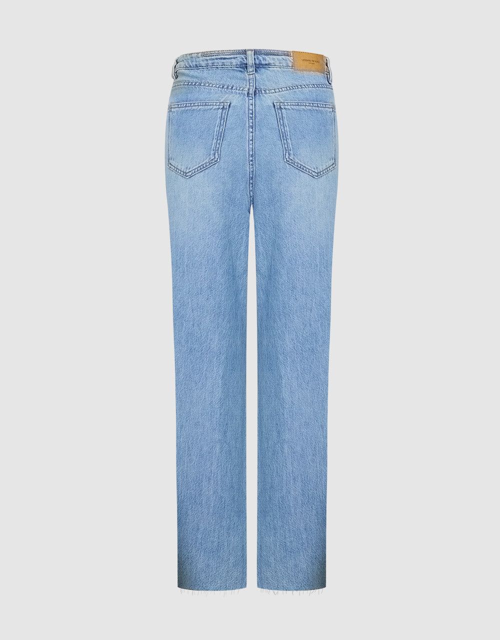 Ripped Raw Hem Jeans sold by Urban Revivo product image thumbnail 3