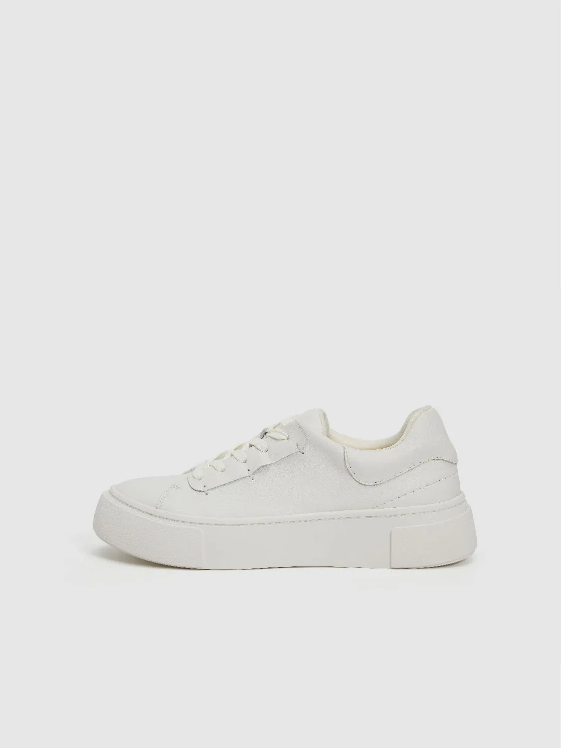 Vegan Leather Round Toe Sneakers sold by Urban Revivo product image thumbnail 2