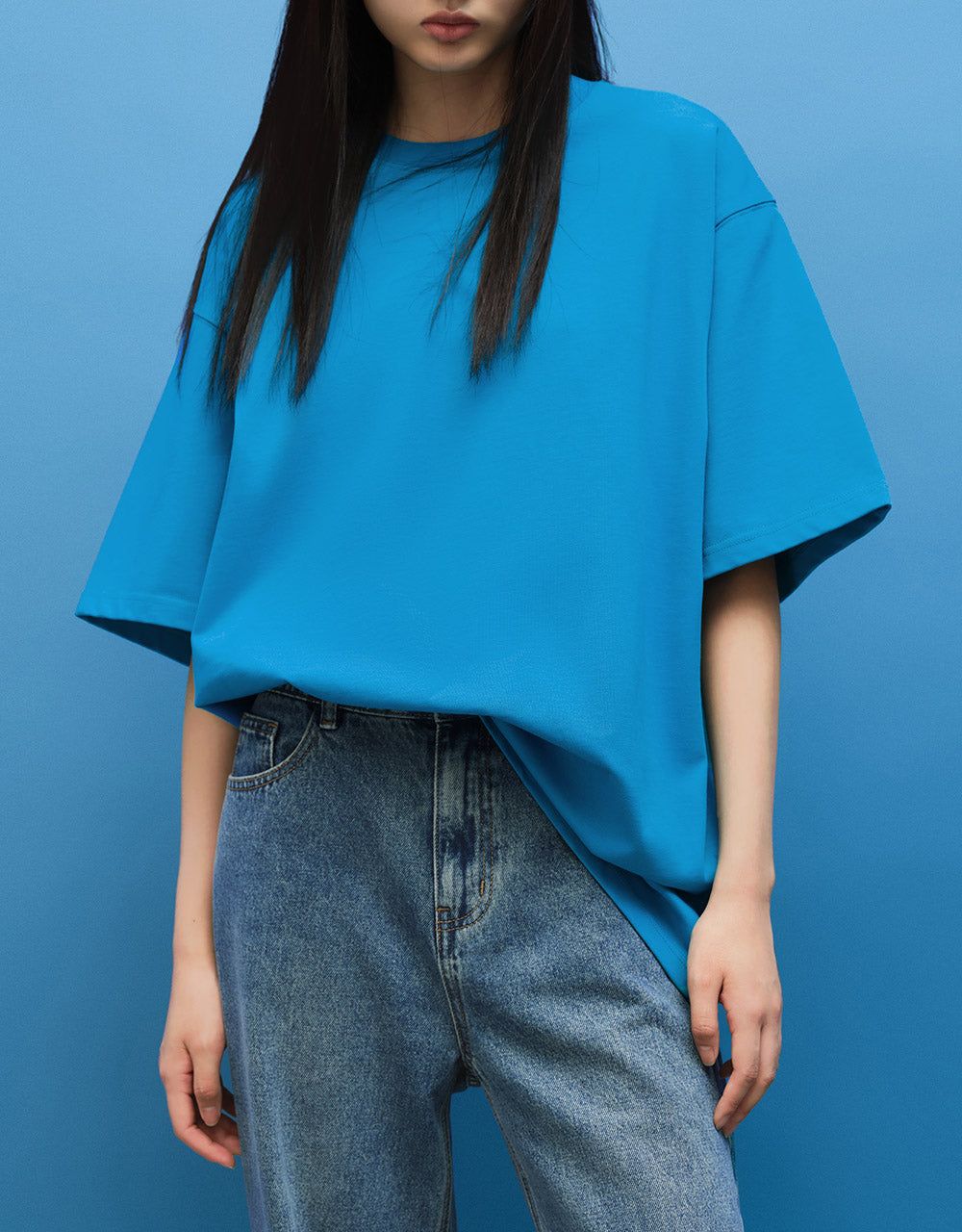 Oversized Basic T-Shirt sold by Urban Revivo product image thumbnail 2