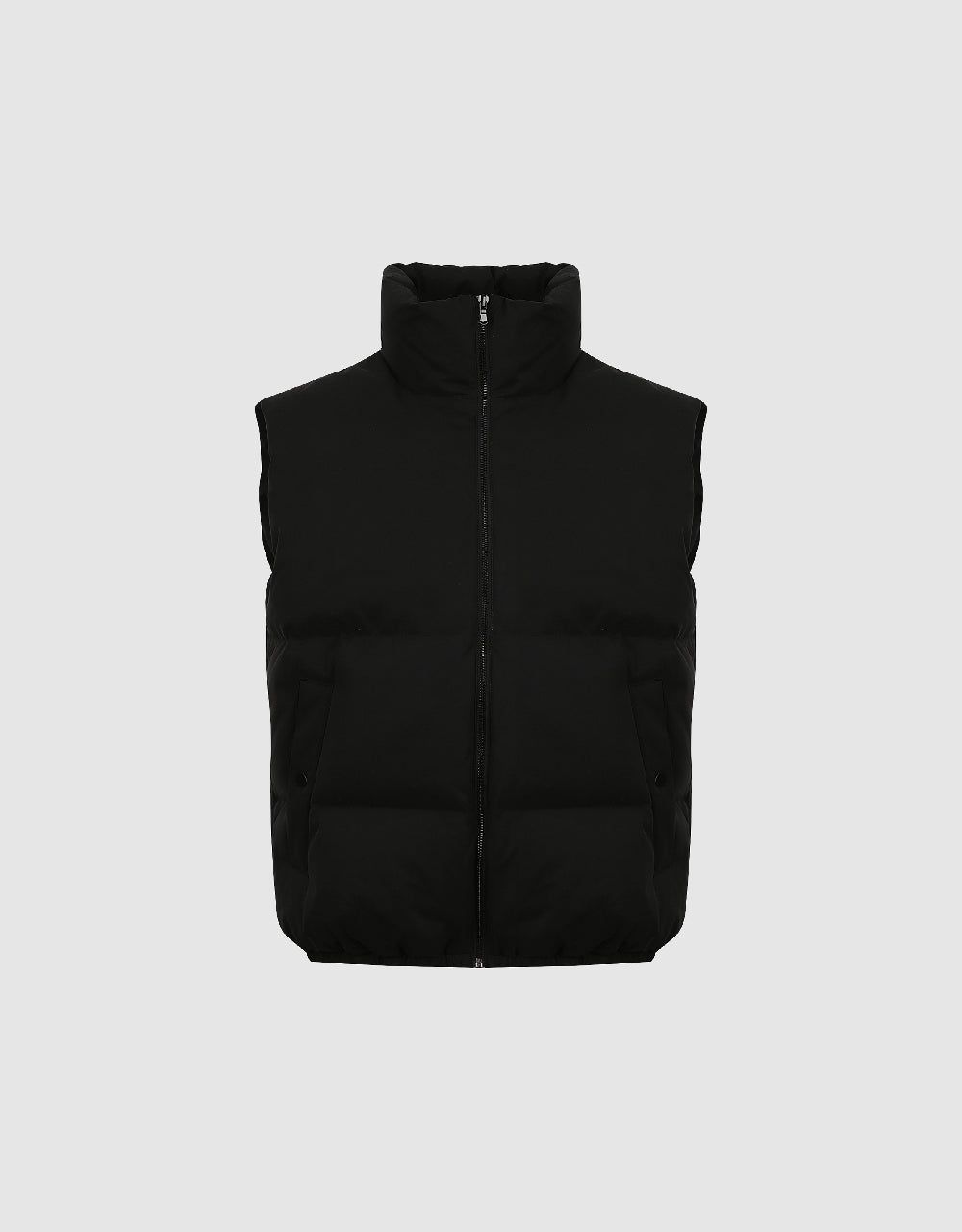 Stand Collar Puffer Waistcoat sold by Urban Revivo product image thumbnail 5