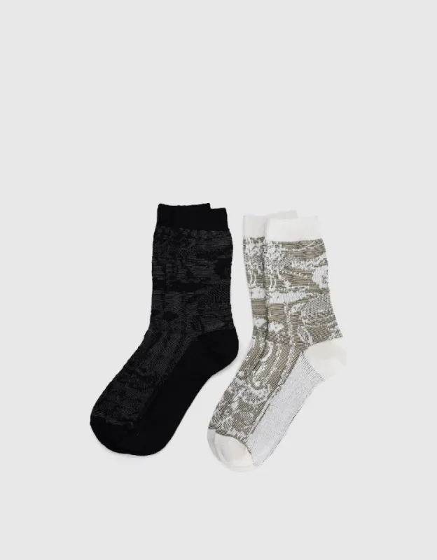 Printed Mid-Length Socks sold by Urban Revivo