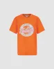 Printed Straight T-Shirt sold by Urban Revivo