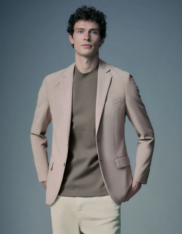Notch Lapel Tailored Blazer sold by Urban Revivo