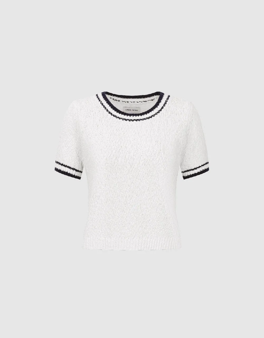 Crew Neck Knitted T-Shirt sold by Urban Revivo product image thumbnail 2