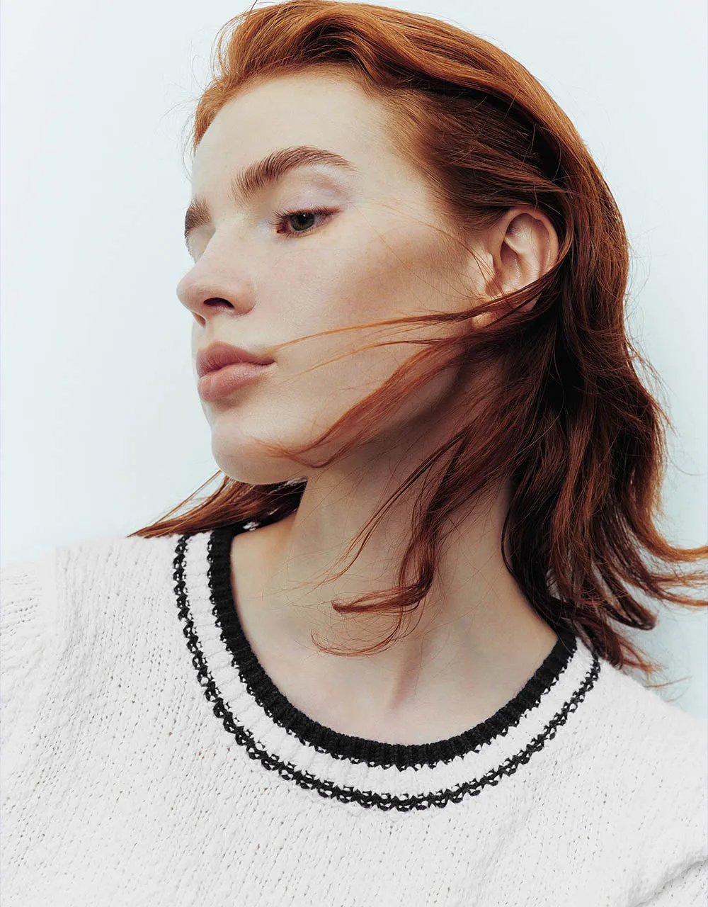 Crew Neck Knitted T-Shirt sold by Urban Revivo product image thumbnail 4