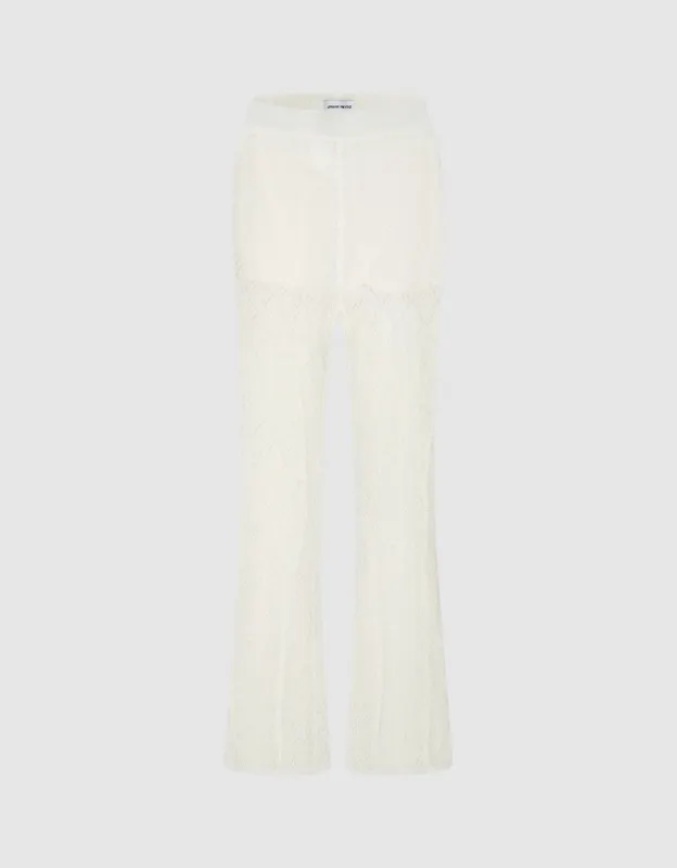Flare Knitted Pants sold by Urban Revivo