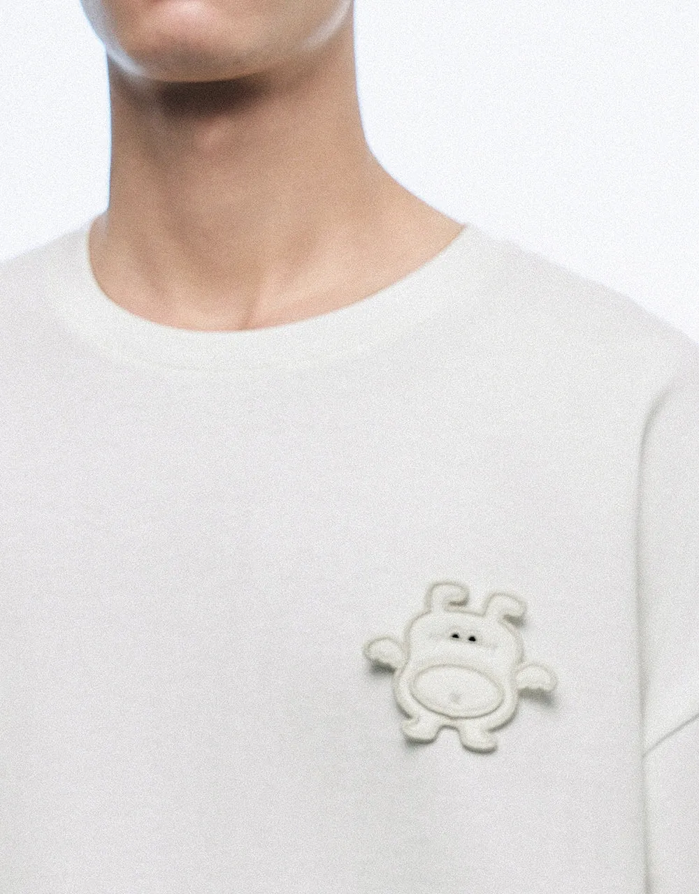 Printed Crew Neck T-Shirt sold by Urban Revivo product image thumbnail 4