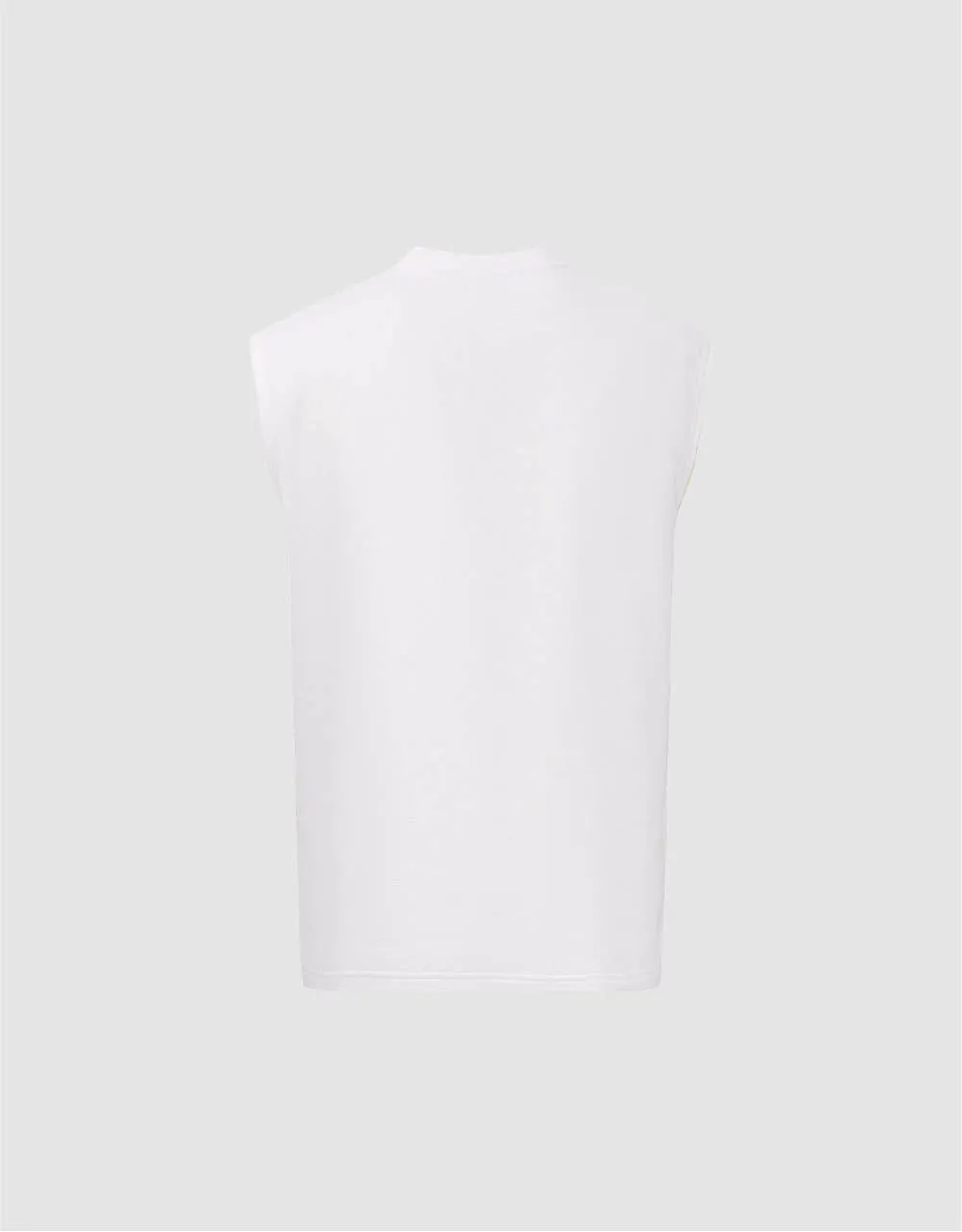 Crew Neck Loose Tank Top sold by Urban Revivo product image thumbnail 5