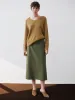 Midi Straight Skirt sold by Urban Revivo