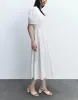 Square-Cut Collar A-Line Dress sold by Urban Revivo