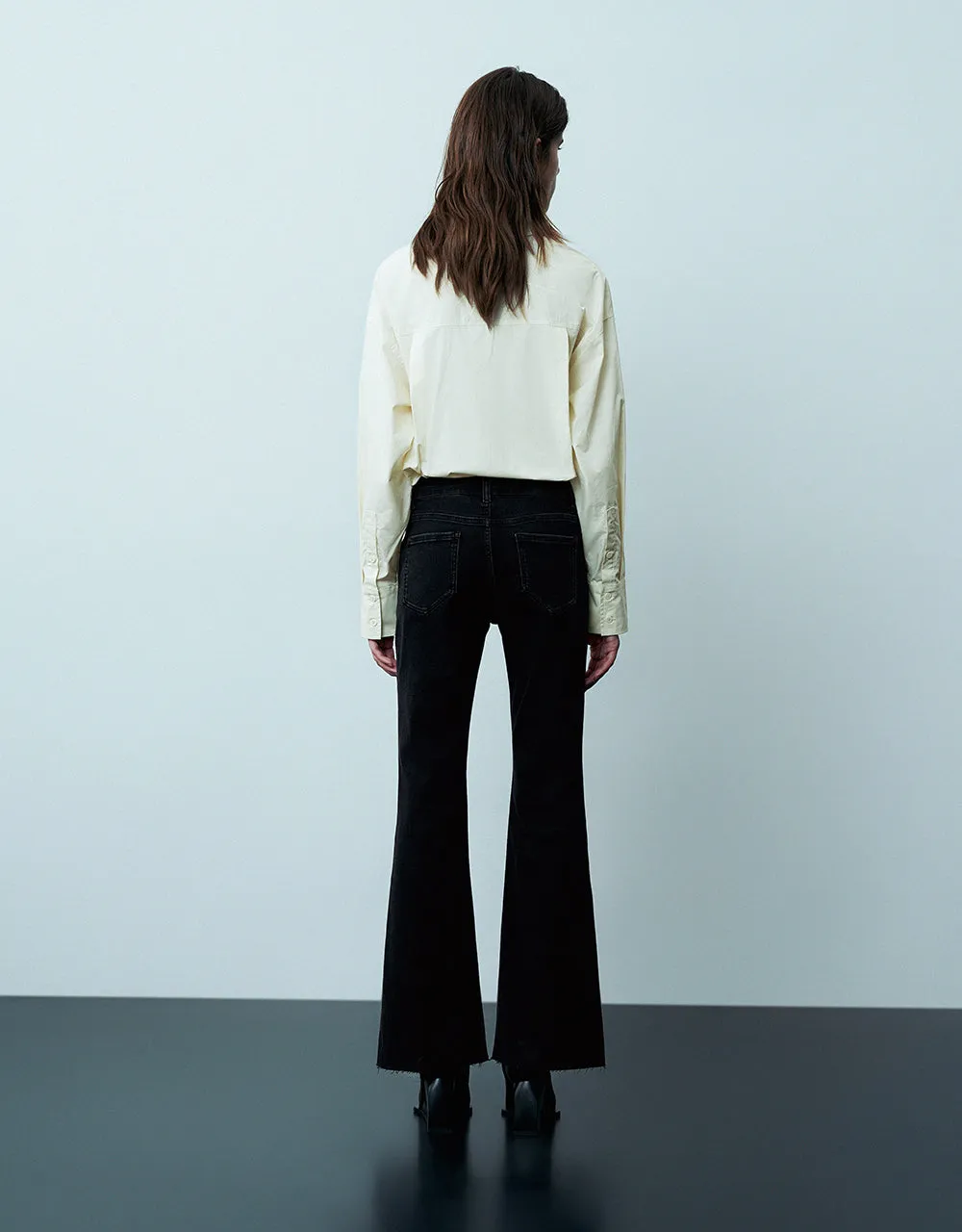 Button Up Straight Shirt sold by Urban Revivo product image thumbnail 4