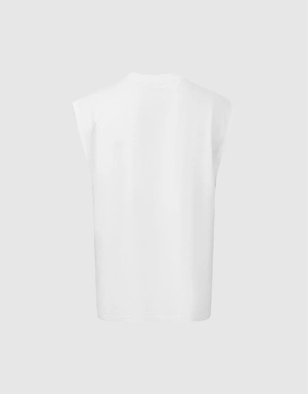 Crew Neck Loose Tank Top sold by Urban Revivo product image thumbnail 5