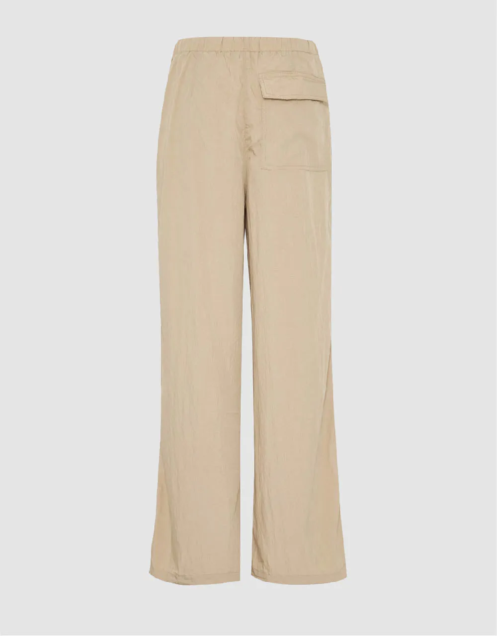 Drawstring Waist Wide-Leg Pants sold by Urban Revivo product image thumbnail 3