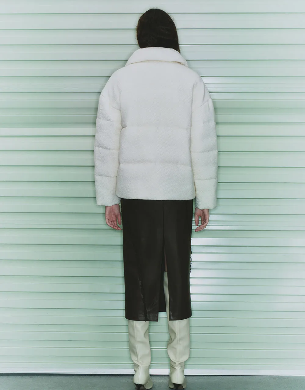 Stand Collar Padded Coat With Pockets sold by Urban Revivo product image thumbnail 5