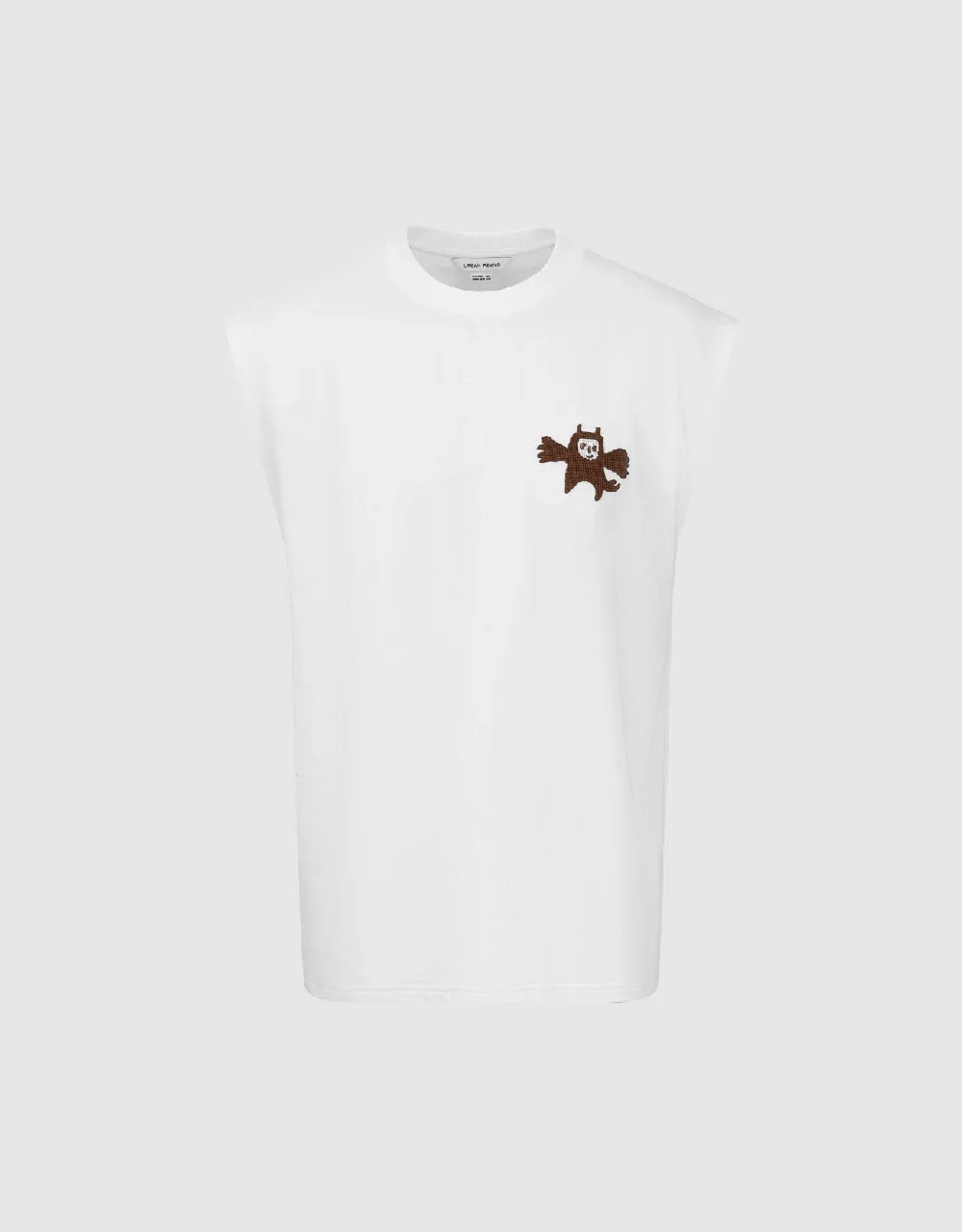 Crew Neck Loose Tank Top sold by Urban Revivo product image thumbnail 4