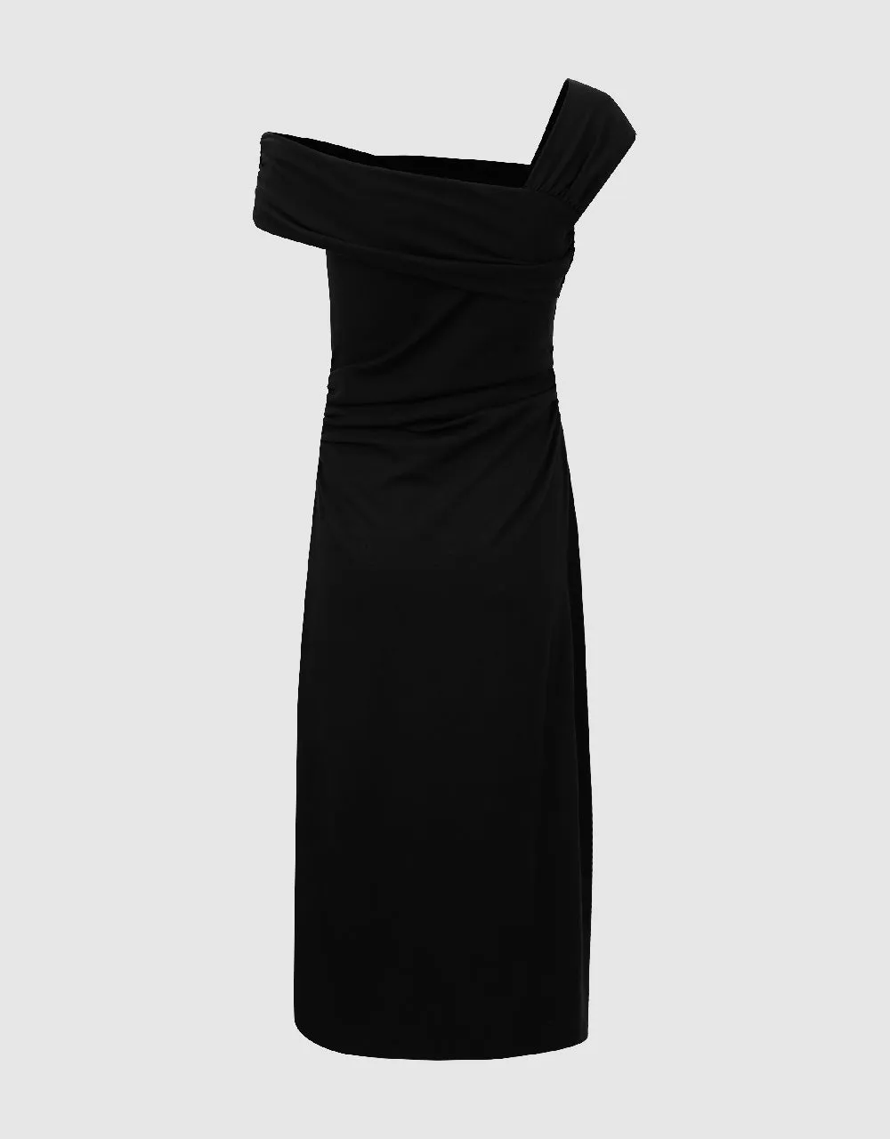 Ruched One Shoulder Straight Dress sold by Urban Revivo product image thumbnail 5
