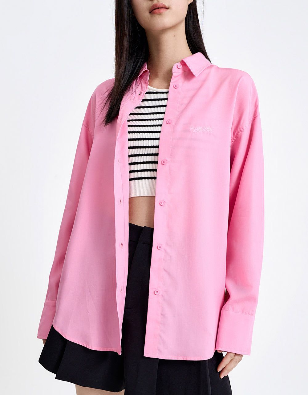 Letter Print Buttoned Shirt sold by Urban Revivo product image thumbnail 2