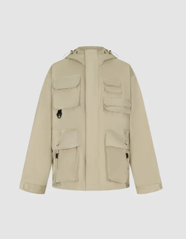 Hooded Oversized Jacket sold by Urban Revivo