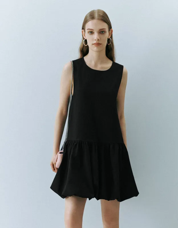 Sleeveless Crew Neck A-Line Dress sold by Urban Revivo