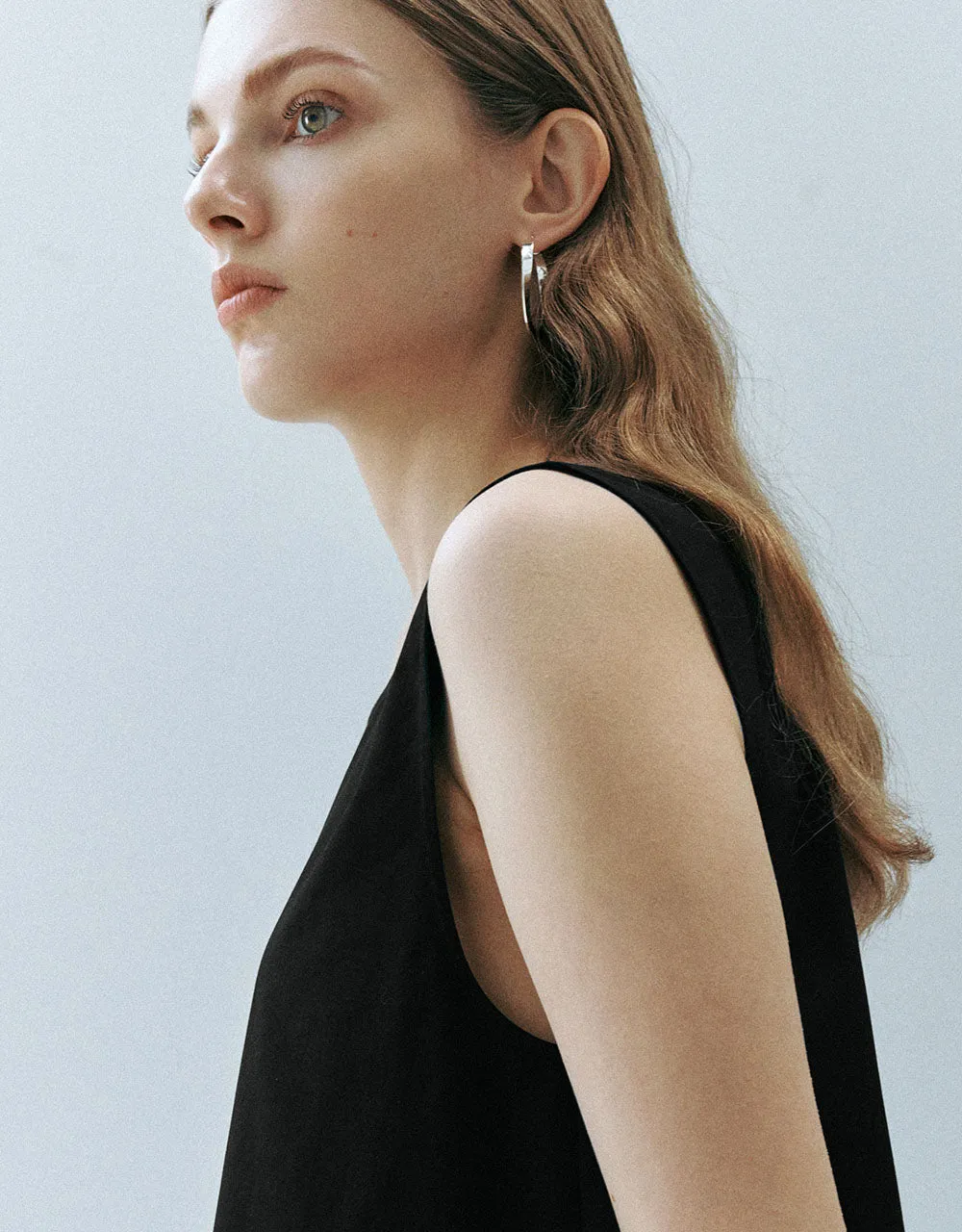 Sleeveless Crew Neck A-Line Dress sold by Urban Revivo product image thumbnail 4