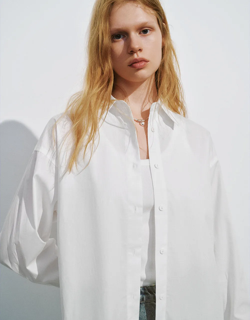 Button Up Straight Shirt sold by Urban Revivo product image thumbnail 4