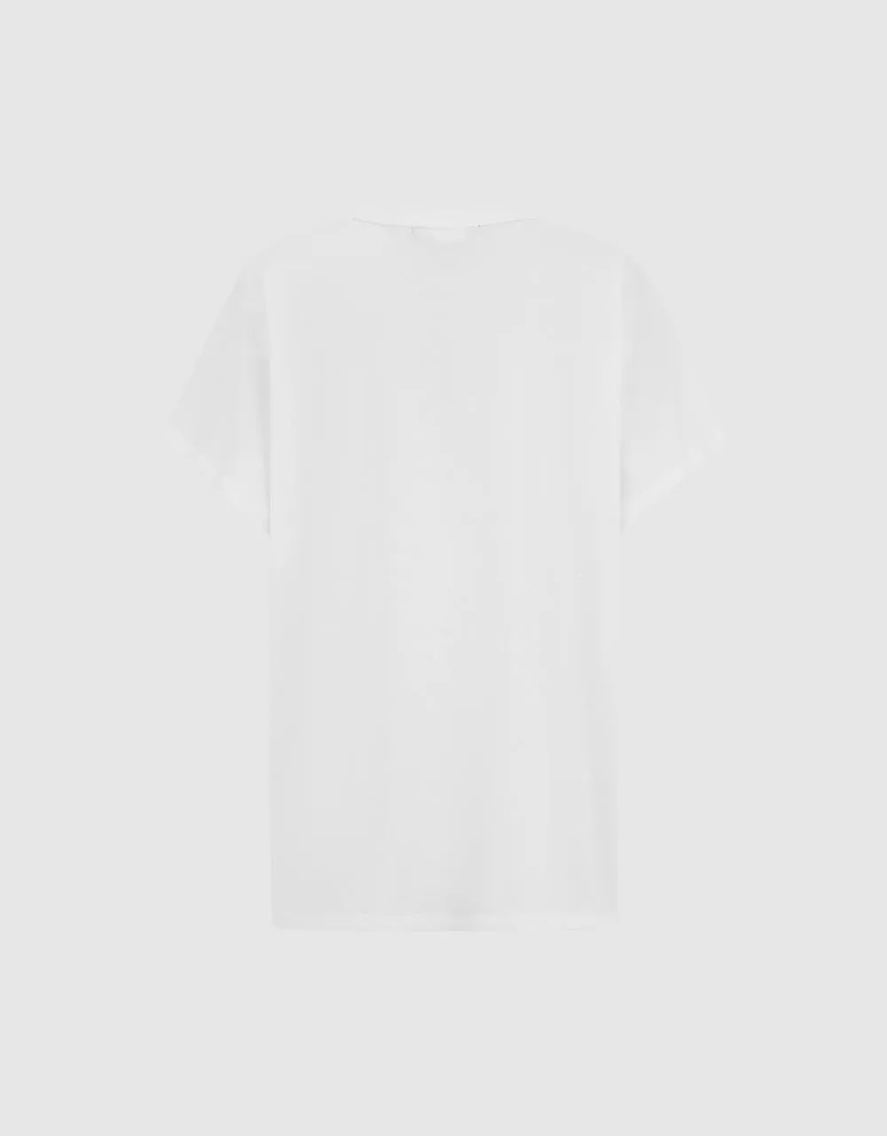 Crew Neck Loose T-Shirt sold by Urban Revivo product image thumbnail 5