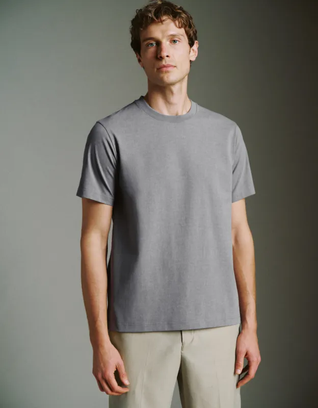 Crew Neck Loose T-Shirt sold by Urban Revivo