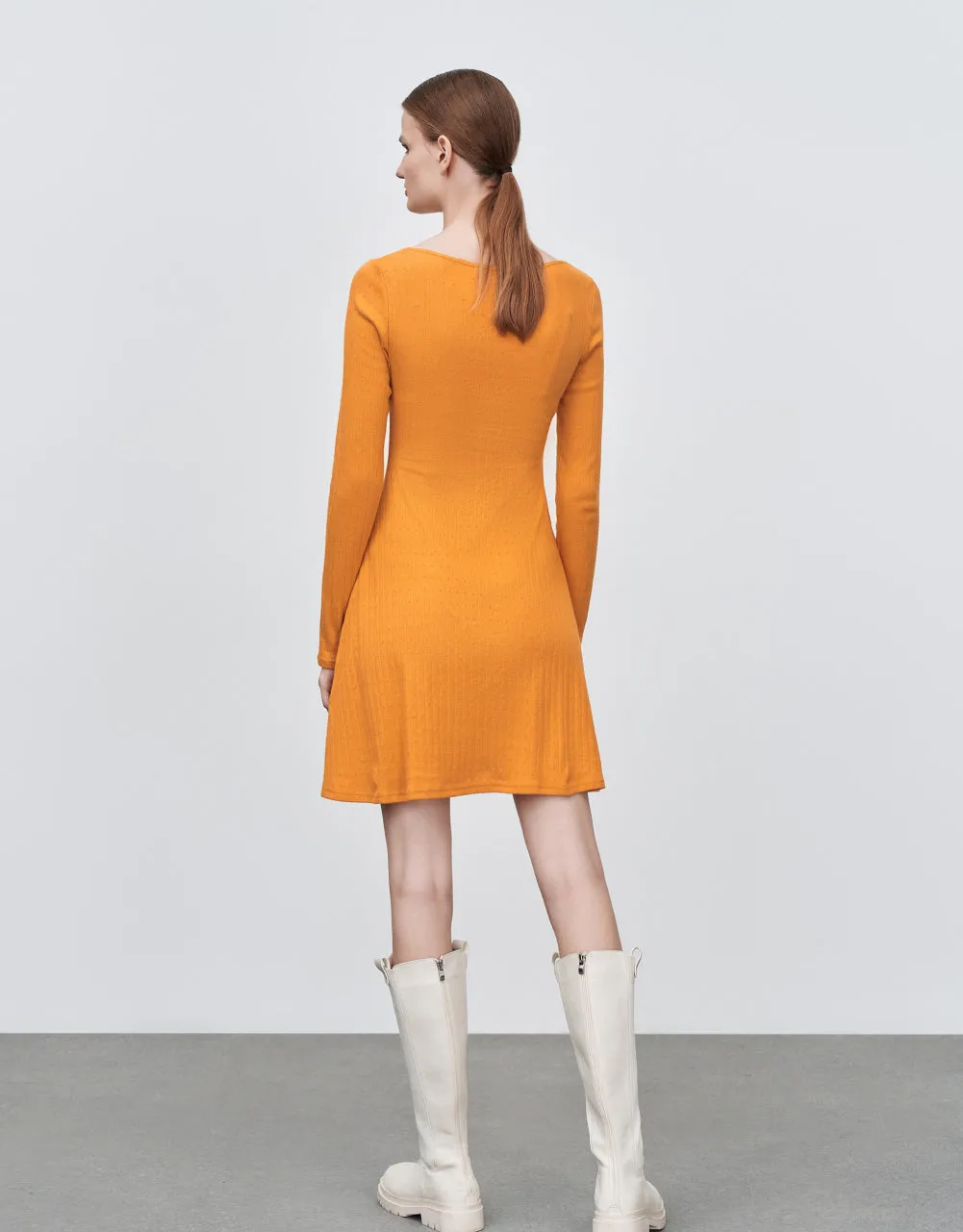 U Neck A-Line Dress sold by Urban Revivo product image thumbnail 4