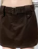 Mini A-Line Skirt With Belt sold by Urban Revivo