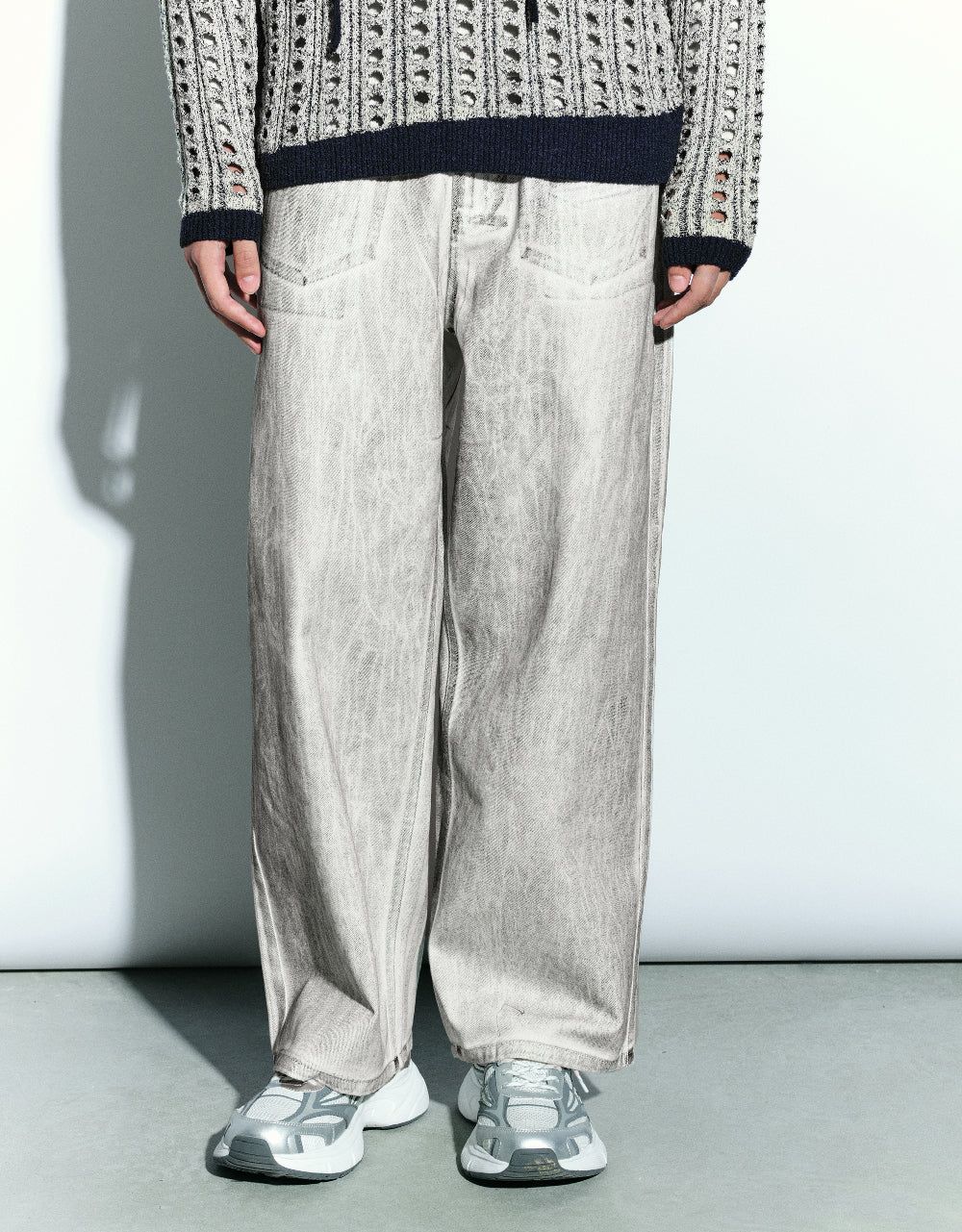 Printed Straight Jeans sold by Urban Revivo product image thumbnail 3