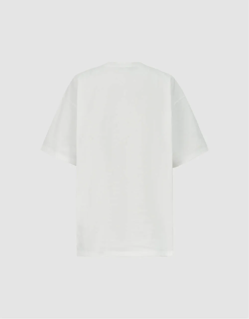Letter Printed Crew Neck Loose T-Shirt sold by Urban Revivo product image thumbnail 5