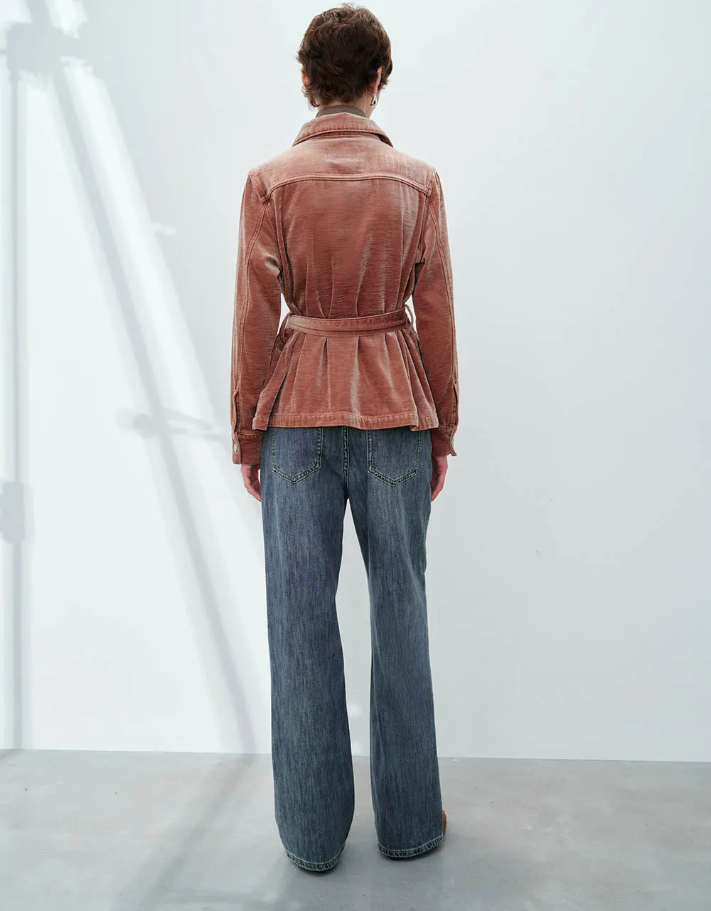 Denim Trench Coat With Belt sold by Urban Revivo product image thumbnail 4