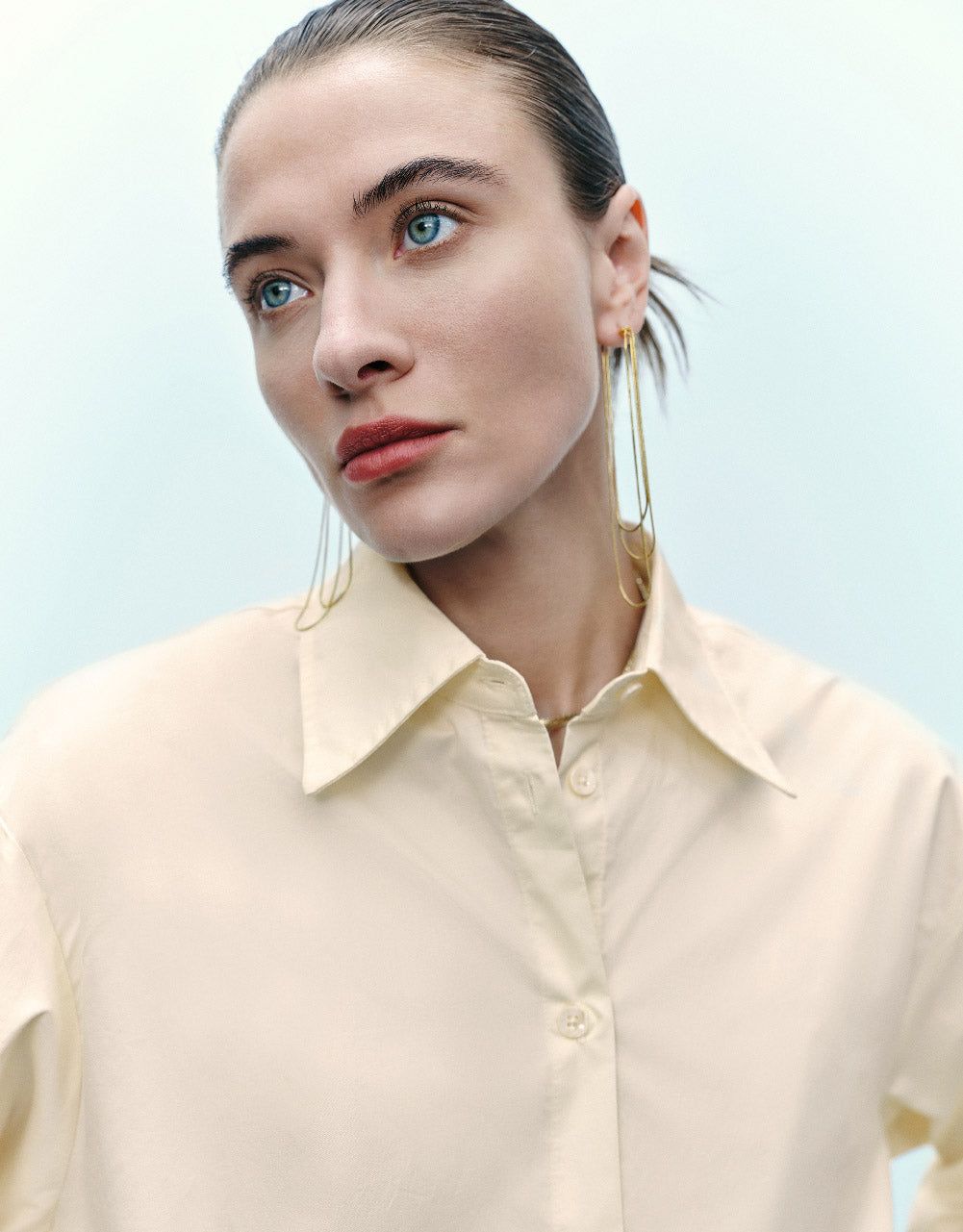 Button Up A-Line Shirt sold by Urban Revivo product image thumbnail 5