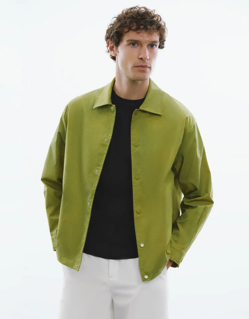 Loose A-Line Jacket sold by Urban Revivo