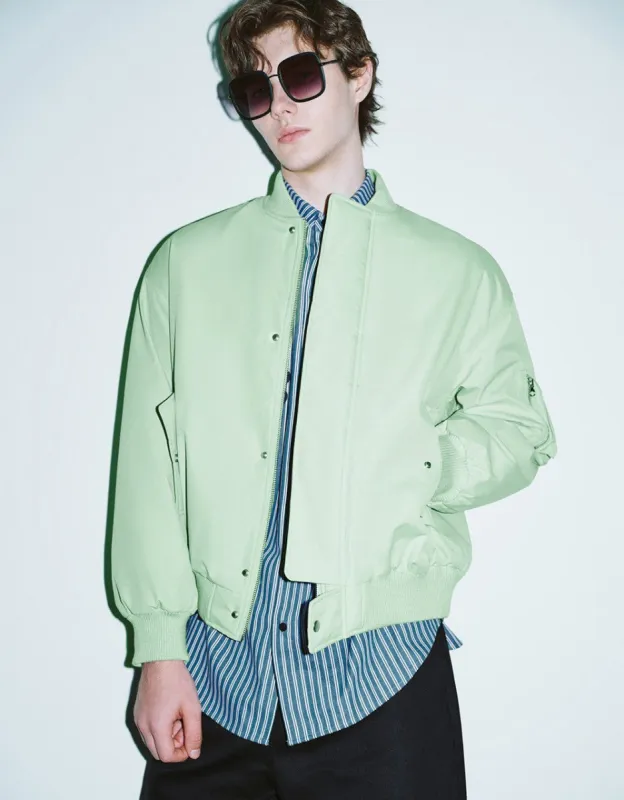 Loose Straight Padded Coat sold by Urban Revivo