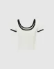 Bow Decor U Neck T-Shirt sold by Urban Revivo