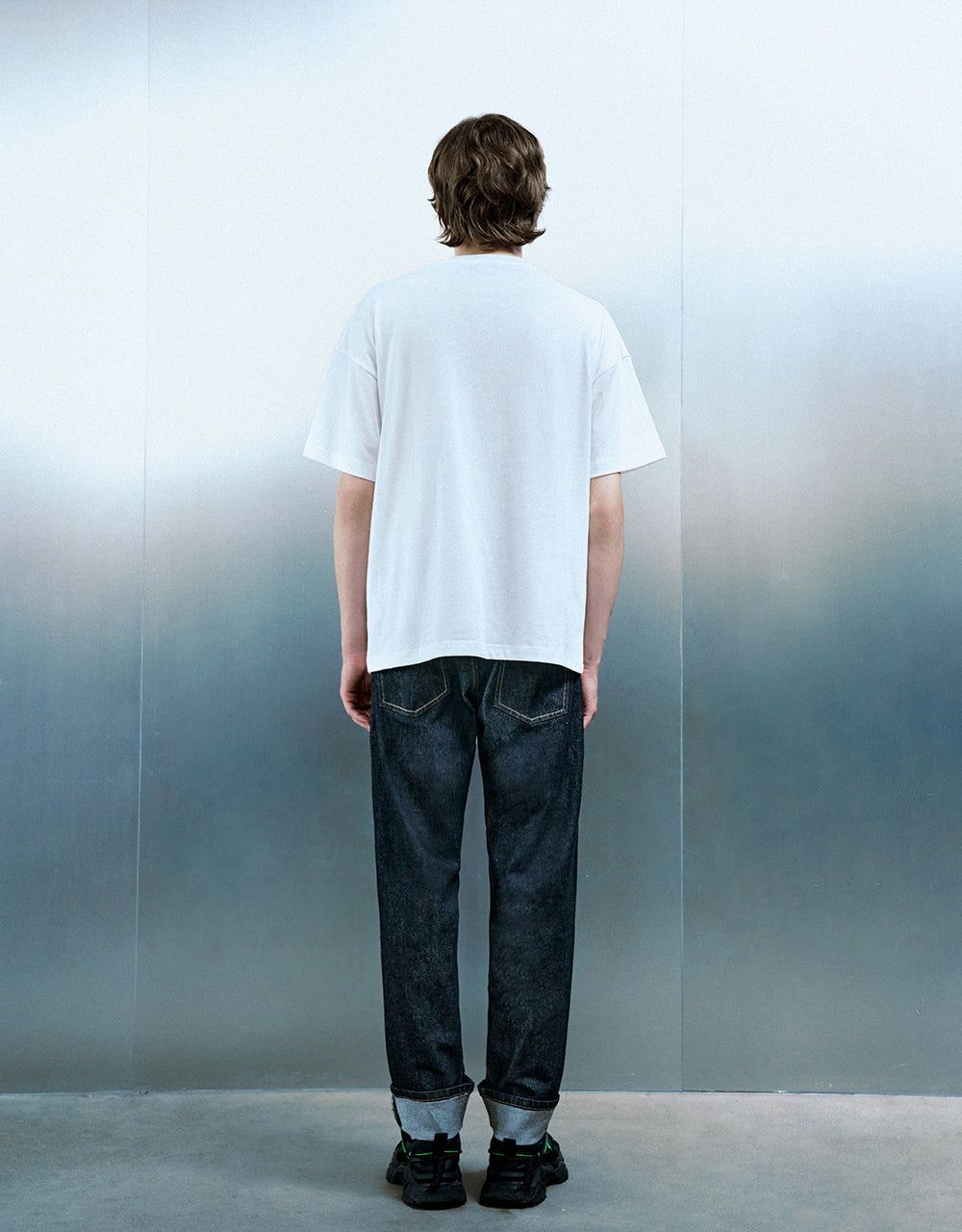 Printed Crew Neck Loose T-Shirt sold by Urban Revivo product image thumbnail 4